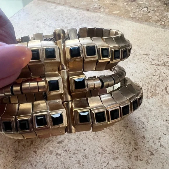ETRO vintage 1980’s pin-hinge bracelet - Picture 6 of 10